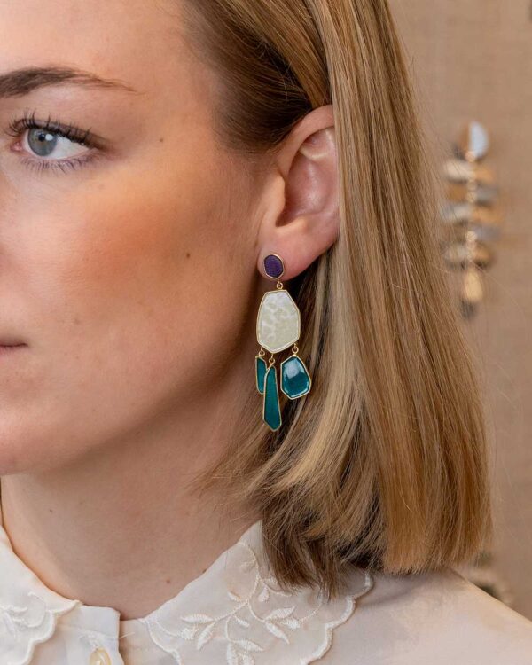 sophie with iceberg earrings