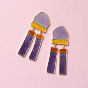 iris earrings