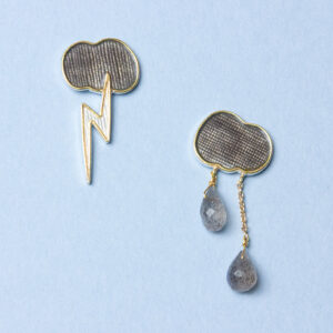 thundercloud earrings
