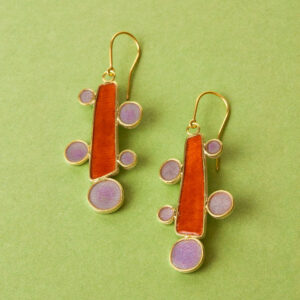 confetti hook earrings