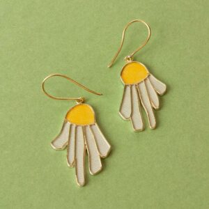 daisy hook earrings